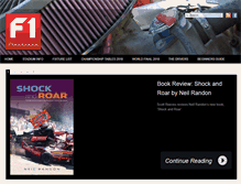 Tablet Screenshot of f1stockcars.com